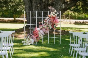 Adelaide Ceremony Backdrop + Arbour Hire